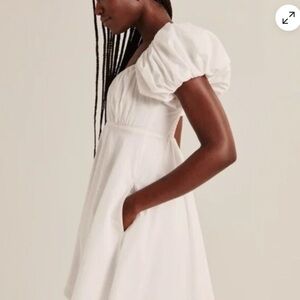 Abercrombie & Fitch Puff Sleeve Dress